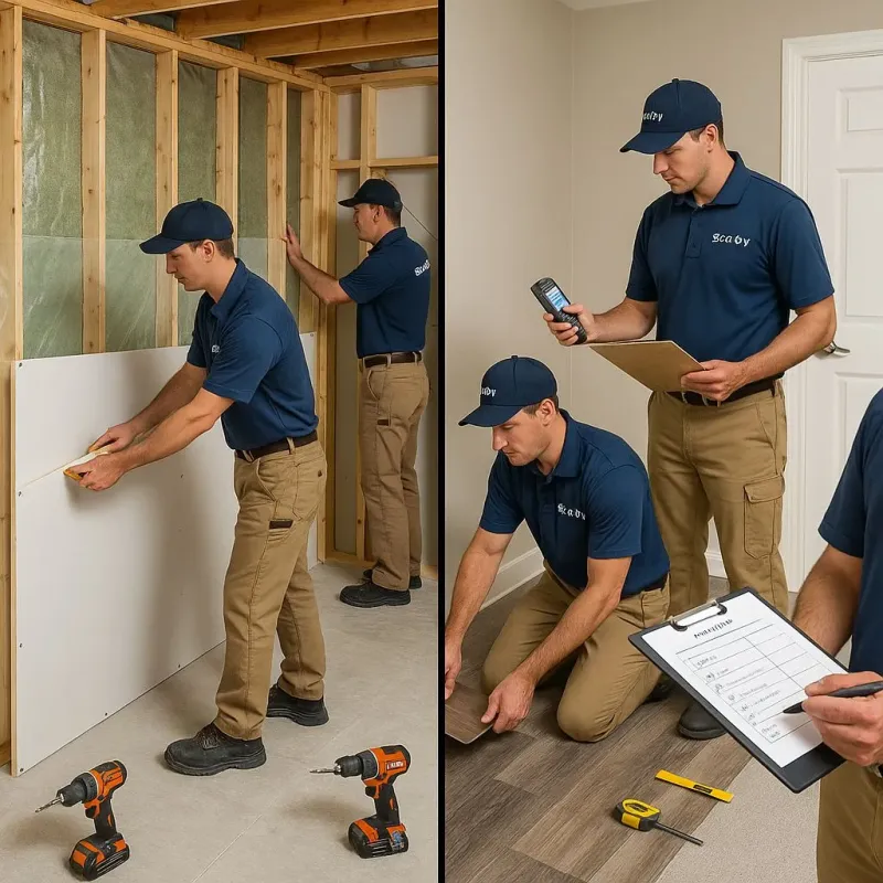 Repairs and Reconstruction process in Wedgefield, SC