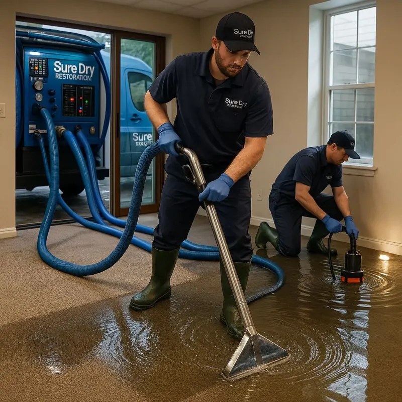 Water Extraction and Removal process in Wedgefield, SC